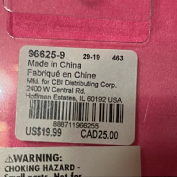 Claire's Pink Kitty Candy Plush Journal with Lock - Picture 4 of 4